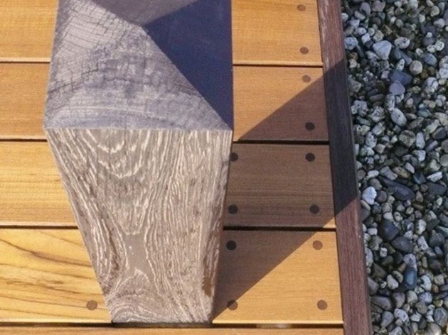 houten vlonder