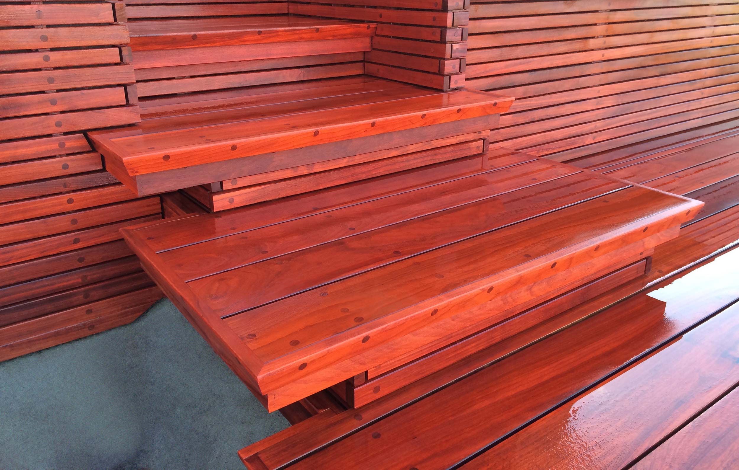 Houten terras
