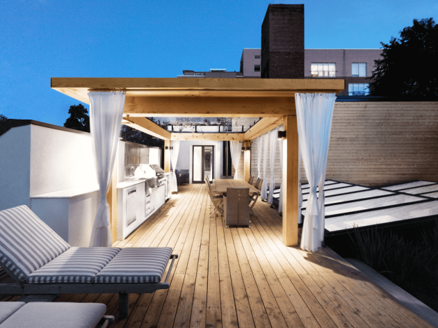 houten terras