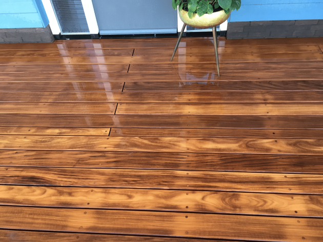 houten terras