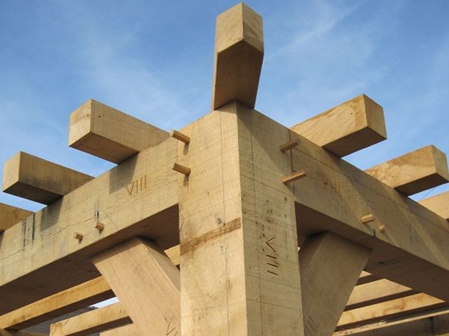 houten pergola
