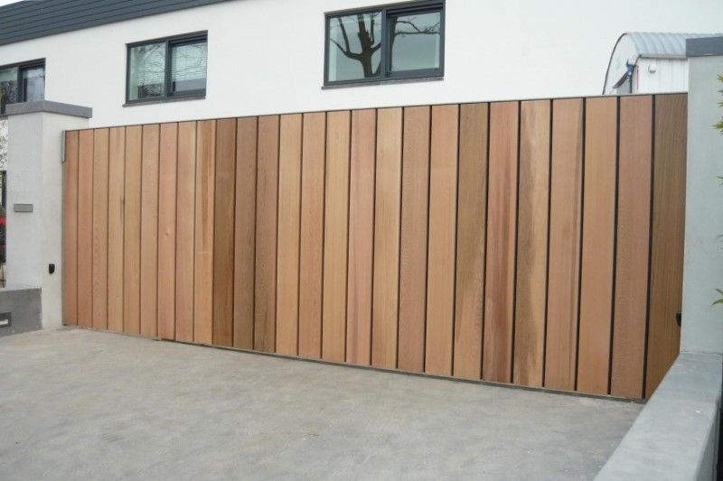 houten poort