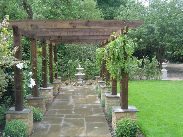 houten pergola