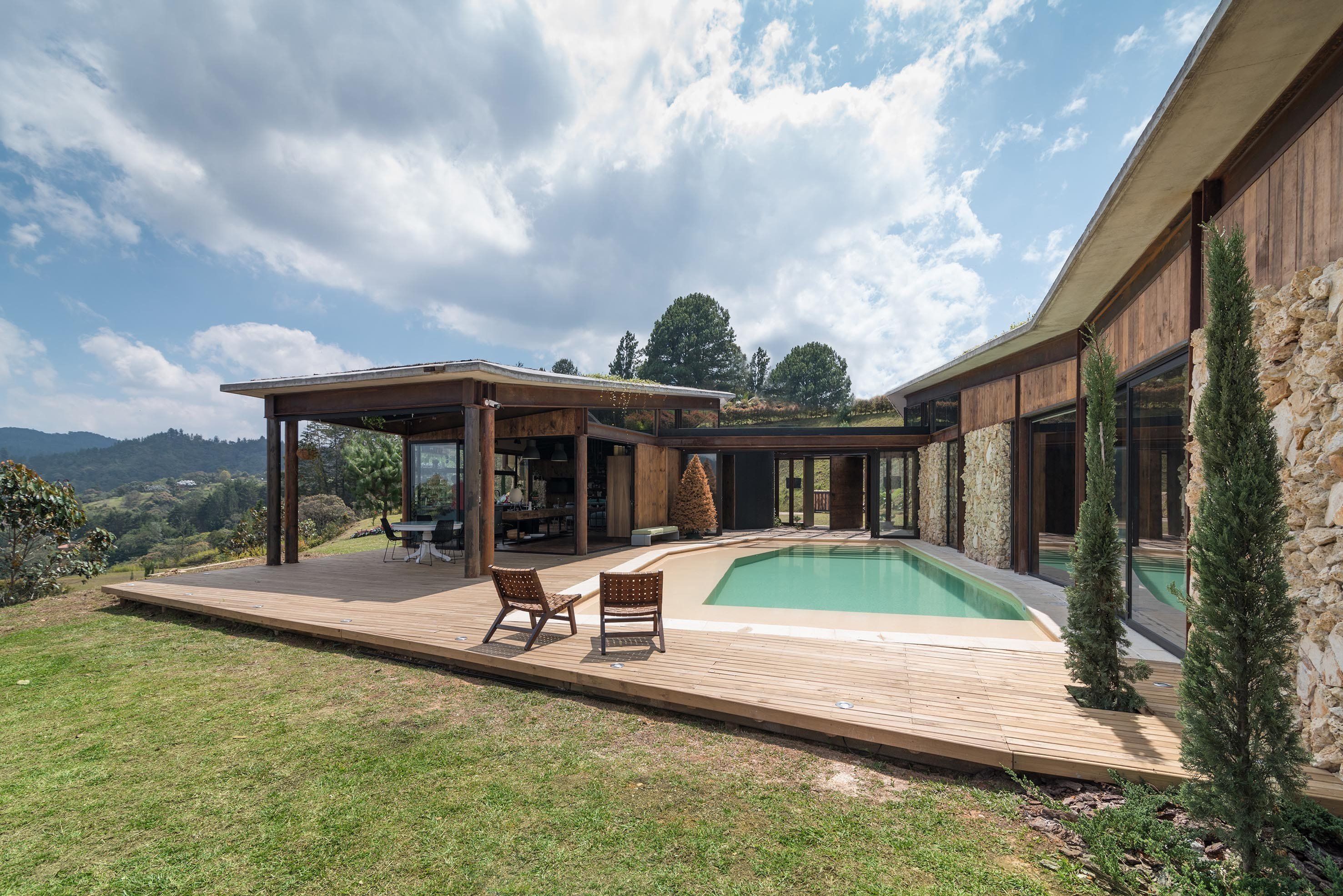 houten veranda