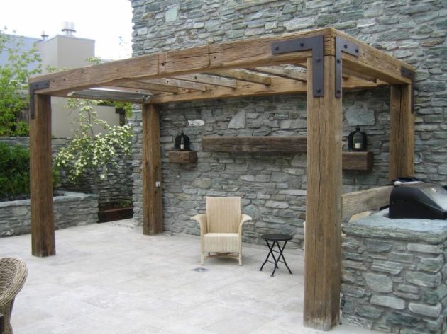 houten pergola